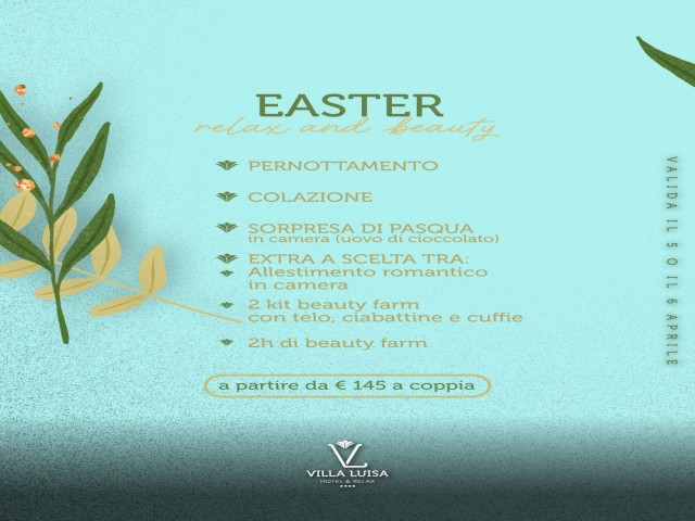 Pacchetto Pasqua & Relax